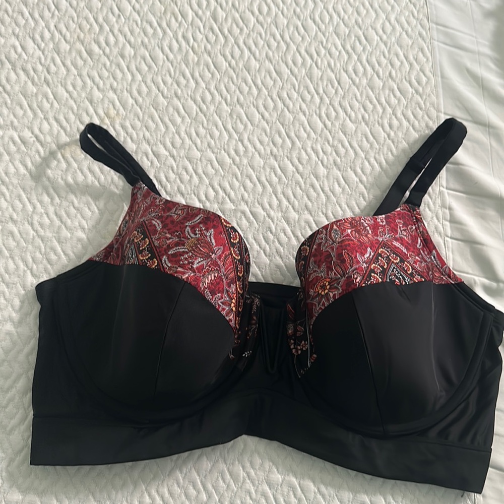 Bandeau swim top